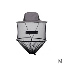 Load image into Gallery viewer, Hike Foldable Mosquito Hat With Hidden Net Mesh Repellent Insect Bee Protection Casual Outdoor Sunscreen Fishing Cap
