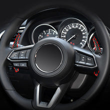 Load image into Gallery viewer, Pair Carbon Fiber Steering Wheel Shift Paddles Extension Shifter Covers Car Accessories for Mazda 3 Axela 6 Atenza CX-5 CX-4

