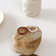 Load image into Gallery viewer, 2pcs/set Vintage Beaded Ring Summer Simple Open Rice Beads Imitation Pearls Ring Women Jewelry Gifts Accessories
