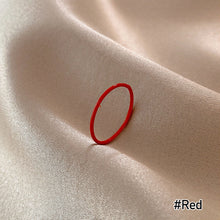 Load image into Gallery viewer, Color Thin Ring Female Summer Fashion All-match Cute Simple Candy Color Fashion Personality Female Wind Tail Ring Jewelry
