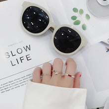 Load image into Gallery viewer, Fashion Elastic Heart Ring Beaded Pearl Ring Imitation Pearls Stacking Knuckle Rings Rice Beads Ring Women Jewelry Accessories Gifts
