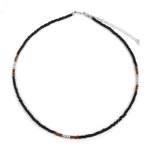 Load image into Gallery viewer, Fashion Summer Bohemian Rice Bead Necklace Sweet Handmade Clavicle Choker Solid Color Beaded Necklace Women Jewelry Gifts

