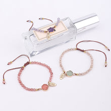 Load image into Gallery viewer, Fashion Hand-woven Stone Bracelet Creative Bracelet Pink Adjustable Rice Beads Bracelet Beaded Bracelets Women Jewelry Gifts
