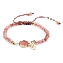 Load image into Gallery viewer, Fashion Hand-woven Stone Bracelet Creative Bracelet Pink Adjustable Rice Beads Bracelet Beaded Bracelets Women Jewelry Gifts

