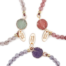 Load image into Gallery viewer, Fashion Hand-woven Stone Bracelet Creative Bracelet Pink Adjustable Rice Beads Bracelet Beaded Bracelets Women Jewelry Gifts
