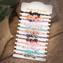 Load image into Gallery viewer, Fashion Hand-woven Bracelet Color Irregular Crushed Stone Rice Beads Bracelet Beaded Bracelets Fashion Women Men Jewelry Gifts
