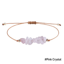Load image into Gallery viewer, Irregular Broken Stone Woven Wax Thread Bracelet Bohemian Tiger Eye Beach Hand Rope Bracelets Fashion Women Men Jewelry Gifts
