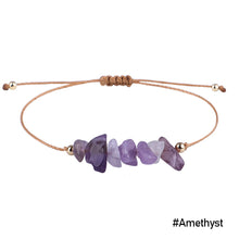 Load image into Gallery viewer, Irregular Broken Stone Woven Wax Thread Bracelet Bohemian Tiger Eye Beach Hand Rope Bracelets Fashion Women Men Jewelry Gifts
