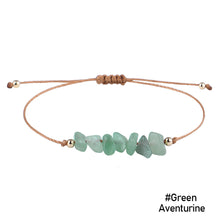 Load image into Gallery viewer, Irregular Broken Stone Woven Wax Thread Bracelet Bohemian Tiger Eye Beach Hand Rope Bracelets Fashion Women Men Jewelry Gifts
