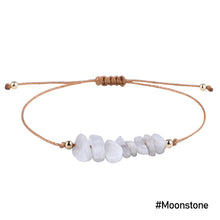 Load image into Gallery viewer, Irregular Broken Stone Woven Wax Thread Bracelet Bohemian Tiger Eye Beach Hand Rope Bracelets Fashion Women Men Jewelry Gifts
