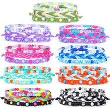 Load image into Gallery viewer, 3pcs/set Bohemian Braided Beaded Bracelets Fashion Wrist Chain Rice Beads Bracelets Handmade Creative Women Men Jewelry Gifts
