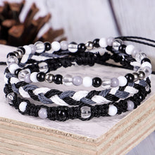 Load image into Gallery viewer, 3pcs/set Bohemian Braided Beaded Bracelets Fashion Wrist Chain Rice Beads Bracelets Handmade Creative Women Men Jewelry Gifts
