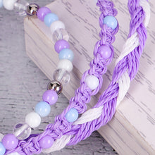 Load image into Gallery viewer, 3pcs/set Bohemian Braided Beaded Bracelets Fashion Wrist Chain Rice Beads Bracelets Handmade Creative Women Men Jewelry Gifts
