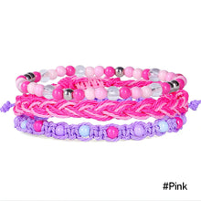 Load image into Gallery viewer, 3pcs/set Bohemian Braided Beaded Bracelets Fashion Wrist Chain Rice Beads Bracelets Handmade Creative Women Men Jewelry Gifts
