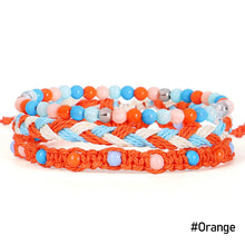 Load image into Gallery viewer, 3pcs/set Bohemian Braided Beaded Bracelets Fashion Wrist Chain Rice Beads Bracelets Handmade Creative Women Men Jewelry Gifts
