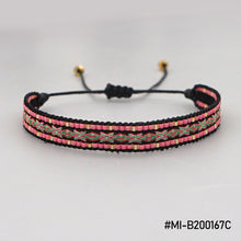 Load image into Gallery viewer, Bohemian Retro Braided Beaded Bracelets Fashion Wrist Chain Rice Beads Bracelets Handmade Creative Women Men Jewelry Gifts

