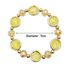 Load image into Gallery viewer, Fashion Popping Crystal Bracelets Colorful Wrist Chain Bracelets Handmade Creative Elegant Girls Women Jewelry Gifts
