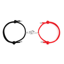 Load image into Gallery viewer, Fashion Adjustable Palm Magnetic Couple Bracelets for Lover Friendship Bracelets Braid Rope Handmade Knitted Women Men Jewelry
