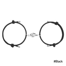 Load image into Gallery viewer, Fashion Adjustable Palm Magnetic Couple Bracelets for Lover Friendship Bracelets Braid Rope Handmade Knitted Women Men Jewelry
