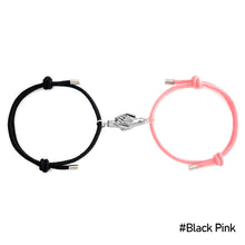 Load image into Gallery viewer, Fashion Adjustable Palm Magnetic Couple Bracelets for Lover Friendship Bracelets Braid Rope Handmade Knitted Women Men Jewelry

