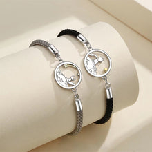 Load image into Gallery viewer, Fox Bracelet Steel Little Prince Couple Bracelets for Lover Friendship Bracelets Braid Rope Handmade Knitted Women Men Jewelry
