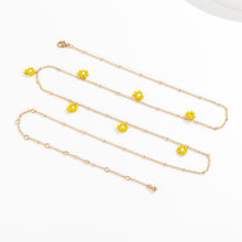 Load image into Gallery viewer, Sexy Vintage Belly Chain Rice Beads Beach Body Chain Belt Daisy Streetwear Summer Women Waist Chain Fashion Body Jewelry
