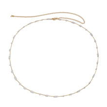 Load image into Gallery viewer, Sexy Vintage Belly Chain Thin Beads Link Body Chain Waist Chain Belt Pearls Streetwear Summer Women Fashion Body Jewelry
