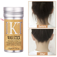 Load image into Gallery viewer, Broken Hair Styling Gel Cream Hair Wax Stick Gel Cream Hair Styling Frizz Fixed Fluffy Children Men and Women Styling Wax
