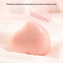 Load image into Gallery viewer, 80g Peach Shape Rapid Skin Bleaching Cream Soap Armpits Underarm Groin Whitening Peach Scented Feminine Intimate Wash Body Scrub
