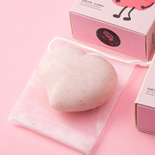Load image into Gallery viewer, 80g Peach Shape Rapid Skin Bleaching Cream Soap Armpits Underarm Groin Whitening Peach Scented Feminine Intimate Wash Body Scrub
