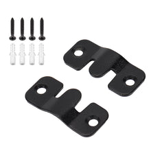 Load image into Gallery viewer, 304 Stainless Steel Wall Hook Picture Frame Keyhole Hanger Z Clip Sofa Bed Cabinet Board Interlocking Flush Mount Bracket Furniture Connector
