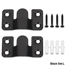 Load image into Gallery viewer, 304 Stainless Steel Wall Hook Picture Frame Keyhole Hanger Z Clip Sofa Bed Cabinet Board Interlocking Flush Mount Bracket Furniture Connector
