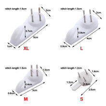 Load image into Gallery viewer, 20pcs/set Photo Frame Hanging Hook White Painting Hook Plastic Invisible Wall Hooks Mount Photo Picture Nail Hook Hanging Hangers
