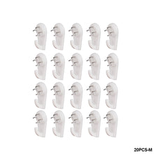 Load image into Gallery viewer, 20pcs/set Photo Frame Hanging Hook White Painting Hook Plastic Invisible Wall Hooks Mount Photo Picture Nail Hook Hanging Hangers
