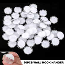 Load image into Gallery viewer, 20pcs Ceiling Strong Traceless Small Disc Hook Transparent 3cm Suction Hook Home Storage Decorative Poster Hanging Self Adhesive Hook
