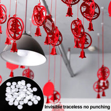 Load image into Gallery viewer, 20pcs Ceiling Strong Traceless Small Disc Hook Transparent 3cm Suction Hook Home Storage Decorative Poster Hanging Self Adhesive Hook
