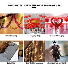 Load image into Gallery viewer, 20pcs Ceiling Strong Traceless Small Disc Hook Transparent 3cm Suction Hook Home Storage Decorative Poster Hanging Self Adhesive Hook
