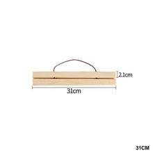 Load image into Gallery viewer, Magnetic Poster Hanger Frame Pine Wood Hanger Frame Natural Painting Photo Frame Canvas Wall Art Craft Frame Art Hanger
