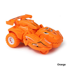 Load image into Gallery viewer, Transforming Dinosaur Car Toys Transformation Car Toys Inertial Sliding Dino Car Automatic Transform Toy Boys Kids Birthday Toy

