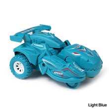 Load image into Gallery viewer, Transforming Dinosaur Car Toys Transformation Car Toys Inertial Sliding Dino Car Automatic Transform Toy Boys Kids Birthday Toy
