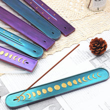 Load image into Gallery viewer, Silicone Moon Phase Star Incense Line Board Mold DIY Crystal Resin Mould Mirror Gel Joss Stick Holder Craft Mold Eposy Tools Accessories
