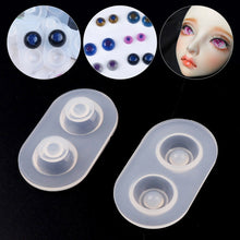 Load image into Gallery viewer, 6pcs/set DIY Doll Eyes Silicone Mold Resin Eye Mould Handmade Toys Eyes Mould Craft Mold Eposy Tools Accessories
