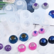Load image into Gallery viewer, 6pcs/set DIY Doll Eyes Silicone Mold Resin Eye Mould Handmade Toys Eyes Mould Craft Mold Eposy Tools Accessories
