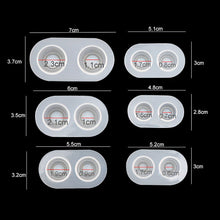 Load image into Gallery viewer, 6pcs/set DIY Doll Eyes Silicone Mold Resin Eye Mould Handmade Toys Eyes Mould Craft Mold Eposy Tools Accessories

