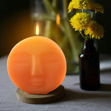Load image into Gallery viewer, Minimalist Style Moon Face Silicone Candle Mold DIY Handmade Heart Ornaments Soap Plaster Handicrafts Mould
