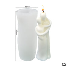 Load image into Gallery viewer, DIY 3D Romantic Couple Portrait Lovers Silicone Candle Mold Carving Art Aromatherapy Plaster Home Decoration Mold Wedding Gift
