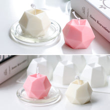 Load image into Gallery viewer, DIY Polygonal Shape Candle Silicone Mold Resin Soap Plaster Geometry Mould Handmade Desk Decoration Ornament Craft Mold Eposy Tools Accessories
