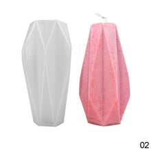 Load image into Gallery viewer, 3D Polygonal Shape Candle Silicone Mold Resin Soap Plaster Geometry Mould Handmade Desk Decoration Ornament Craft Mold Eposy Tools Accessories
