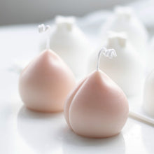 Load image into Gallery viewer, 3D Peach Shape Candle Silicone Mold Resin Soap Plaster Fruit Mould Handmade Desk Decoration Ornament Craft Mold Eposy Tools Accessories
