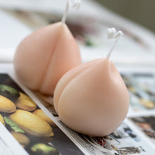 Load image into Gallery viewer, 3D Peach Shape Candle Silicone Mold Resin Soap Plaster Fruit Mould Handmade Desk Decoration Ornament Craft Mold Eposy Tools Accessories
